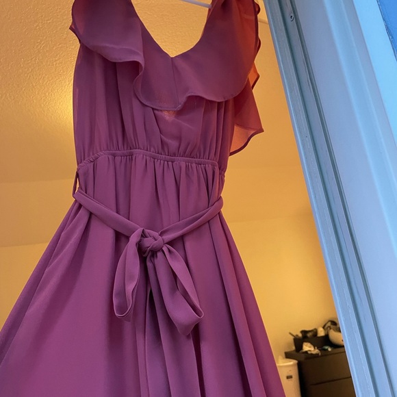 Katya Rosewood Ruffle Maxi Dress - Baltic born Small - Picture 4 of 7